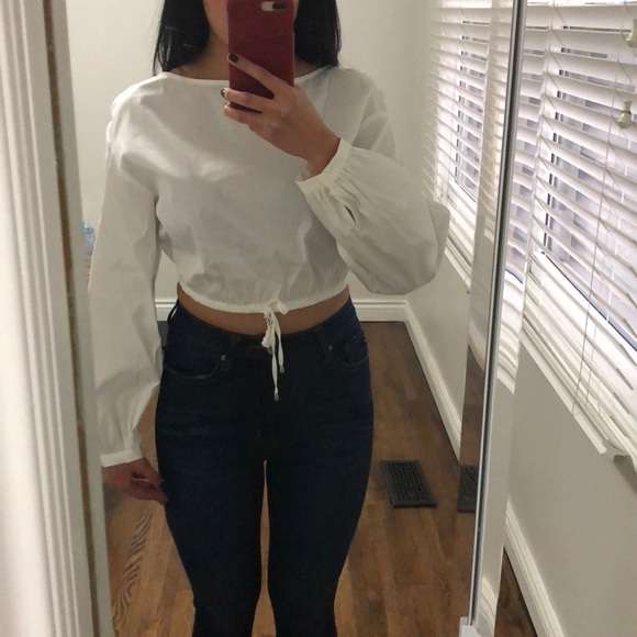 Long sleeve crop top - Picture 2 of 2